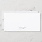 50. Geburtstag Konzert Ticket Party Einladungen (Rückseite)