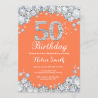 50. Geburtstag Koralle und Silver Diamond