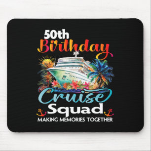 50. Geburtstag Kreuzplatz Freunde Familienurlaub Mousepad