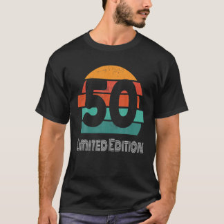 50. Geburtstag Limited Edition Vintag 50 Jahre alt T-Shirt