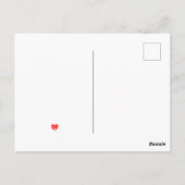 50. Geburtstag lustige Geburtstagskarte Krawatte Postkarte (Rückseite)