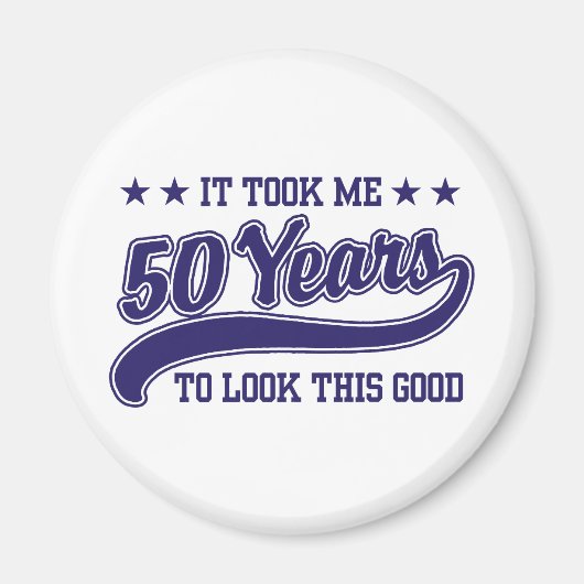 50. Geburtstag Magnet (Vorne)