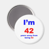 50 Geburtstag Magnet (Vorderseite/Rückseite)