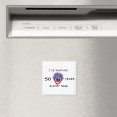 50. Geburtstag Magnet (In Situ (Geschirrspüler))