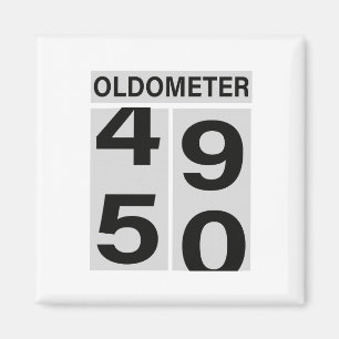 50. Geburtstag Magnet