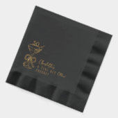 50. Geburtstag Martini Cheers 50 Personalisiert Servietten Mit Folie (Links)