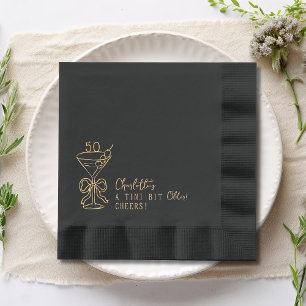 50. Geburtstag Martini Cheers 50 Personalisiert Servietten Mit Folie