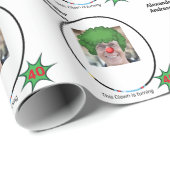 50. Geburtstag Mens Neuer Clown Epic Phantastisch Geschenkpapier (Rolleneckpunkt)