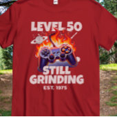 50. Geburtstag Modern Game Controller Geburtstag T-Shirt