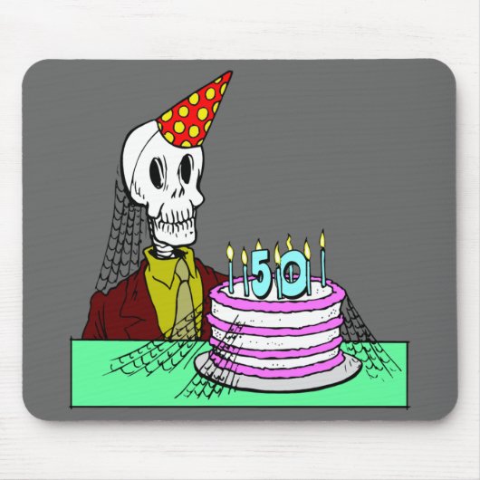 50. Geburtstag Mousepad (Vorne)