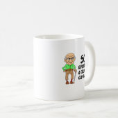 50. Geburtstag Offiziell grauenhafter alter Mann Kaffeetasse (VorderseiteRechts)