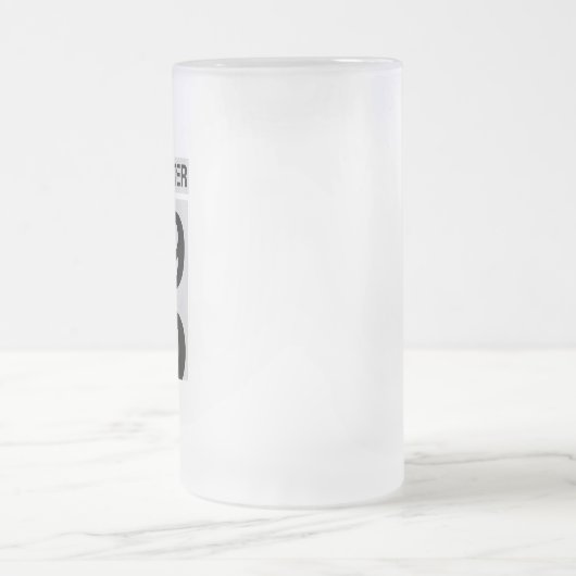 50. Geburtstag Oldometer Beer Tasse (Mittel)