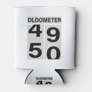 50. Geburtstag Oldometer Dosenkühler