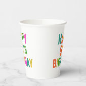 50. Geburtstag Pappbecher (Links)