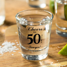 50. Geburtstag Personalisiert Schnapsglas