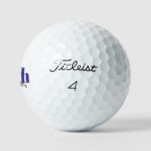 50. Geburtstag Personalisierter Titleist Pro V1 II Golfball (Logo)