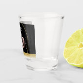 50. Geburtstag Personalisiertes Shot Glass Schnapsglas (Rechts)