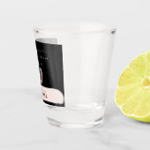 50. Geburtstag Personalisiertes Shot Glass Schnapsglas (Rechts)