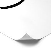 50. Geburtstag Poster (Ecke)