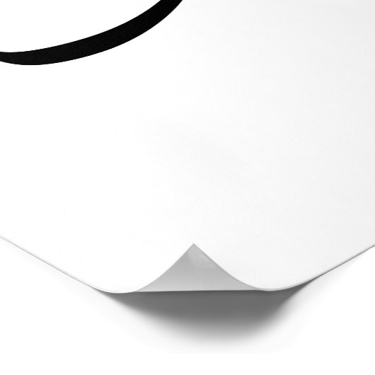 50. Geburtstag Poster (Ecke)