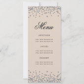 50. Geburtstag Programm Silver Menu Champagne (Rückseite)