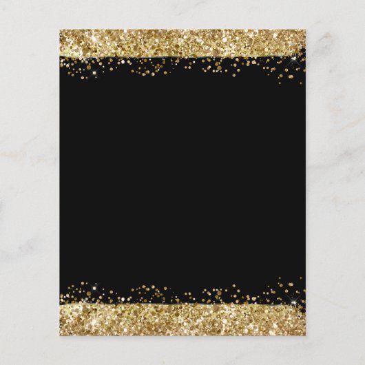 50. Geburtstag Save the Date Einladung (Rückseite)