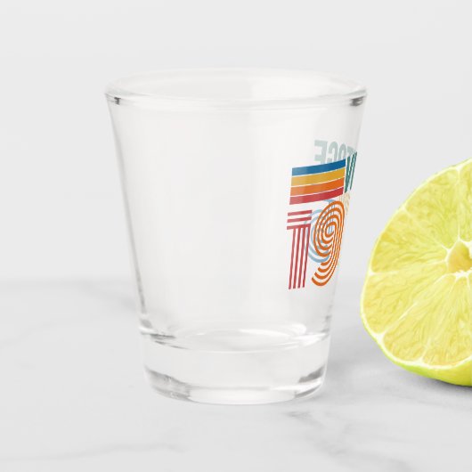 50. Geburtstag Schnapsglas (Links)