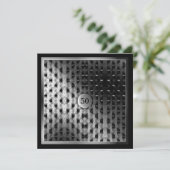 50. Geburtstag Schwarzes Silber (Foto) (Stehend Vorderseite)