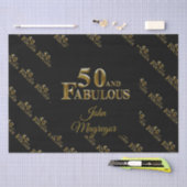 50. Geburtstag Seidenpapier (Handwerk)