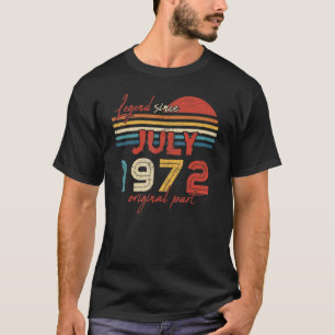 50 Geburtstag seit Juli 1972 Urteil T-Shirt