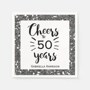 50. Geburtstag Serviette