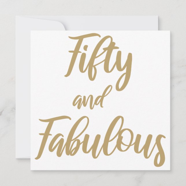 50. Geburtstag Spaß (Vorderseite)