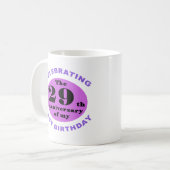 50. Geburtstag Spaß Kaffeetasse (Vorderseite Links)
