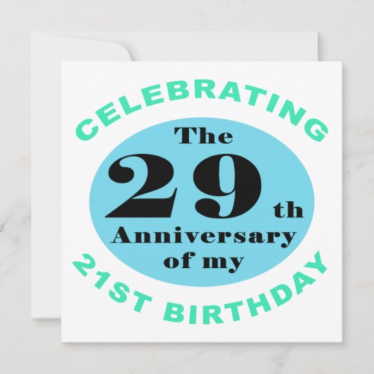 50. Geburtstag Spaß Karte (Vorderseite)