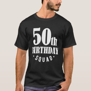 50. Geburtstag Squad Funny 50 Jahre Alte Squad Ges T-Shirt