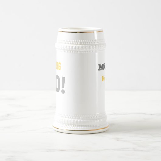 50. Geburtstag Stein Bierglas (Mittel)