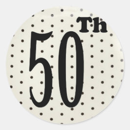 50. Geburtstag Sticker