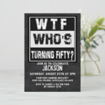 50. Geburtstag, STRAIGHT OUTTA SEINE FÜNFTEN