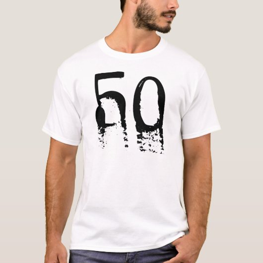 50. Geburtstag T-Shirt (Vorderseite)