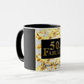 50. Geburtstag Tasse (Vorderseite Links)