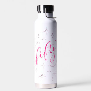 50. Geburtstag Trinkflasche