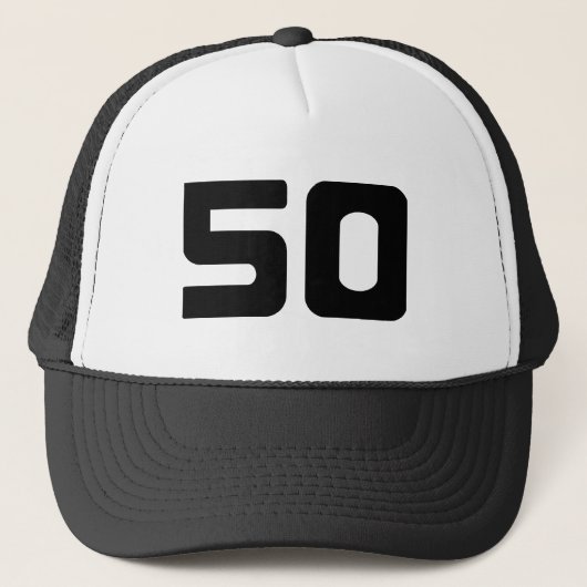 50. Geburtstag Truckerkappe (Vorderseite)