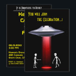 50. Geburtstag 👽 UFO Alien Entführung Party Einladung<br><div class="desc">50. Geburtstag 👽 UFO Alien Abduction Party 50. Geburtstag 👽 UFO Alien Party 🚀 Bereiten Sie sich auf einen Geburtstagsbash aus dieser Welt vor! Feiern Sie 50 im extraterrestrialen Stil mit dieser unglaublich witzig Alien Abduktion Geburtstagseinladung. Dieses Design mit einem UFO, das den Geburtstagsstar erstrahlt, ist perfekt für Science-Fiction-Liebhaber, Weltraum-Enthusiasten...</div>