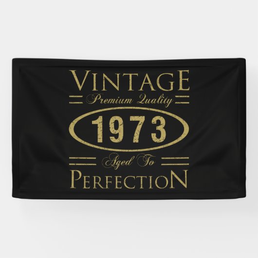 50. Geburtstag Vintag 1973 Banner (Horizontal)