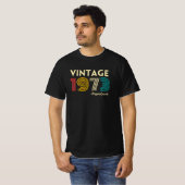 50. Geburtstag Vintag 1973 Originalteile T-Shirt (Vorne ganz)