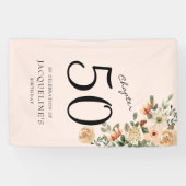 50. Geburtstag Vintag Banner (Horizontal)