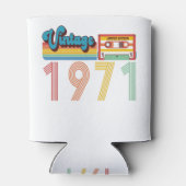 50. Geburtstag Vintag Retro 1971 Kassettenband Dosenkühler (Rückseite)