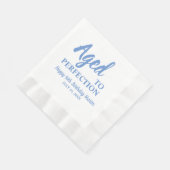 50. Geburtstag von Napkins Serviette (Ecke)