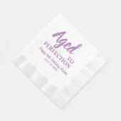 50. Geburtstag von Napkins Serviette (Ecke)