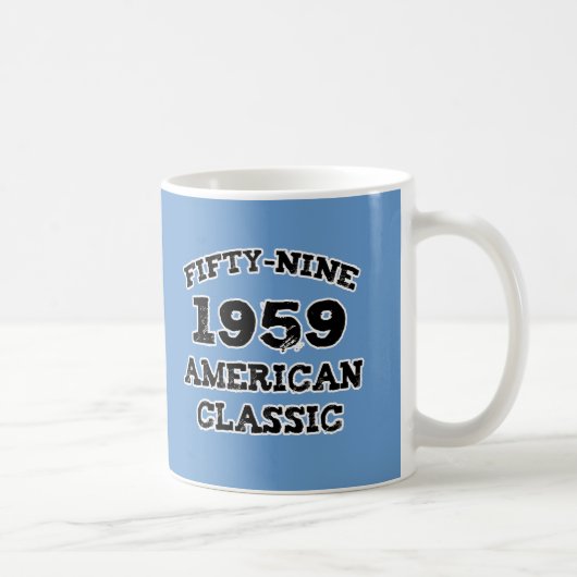 50. Geburtstags-Geschenke, amerikanischer Kaffeetasse (Rechts)